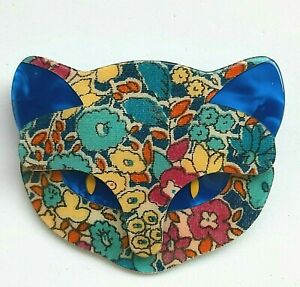 【貨物輸送無料】宝飾品・付属品 リースタインキャットアッティラブローチlea stein cat attila brooch