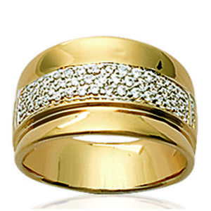 【貨物輸送無料】宝飾品・佩び物 メッキリングミリメートルbague plaque or deesse blanc dore  12 粍