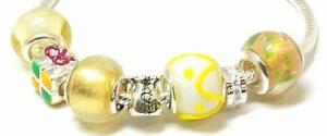 【貨物輸送無料】宝飾品・佩び物 トックパールシルバースターリングイエローパールブレスレットtoc perles argent sterling jaune cadeau perle bracelet
