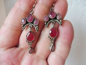 【貨物輸送無料】宝飾品・付属物 イヤリングイヤリングポリシュタイネンシルバーbelle,vieux boucles doreilles,boucles doreilles ,925 argent avec poli steinen