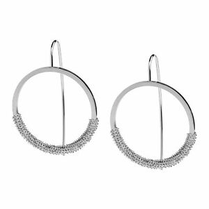 【貨物輸送無料】宝飾品・付属品 エルンストデザインイヤリングペンダントイノックスマットernstes design boucles doreilles pendentif e528 inox mat