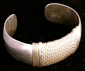 【貨物輸送無料】宝飾品・佩び物 しろがね色腕輪bracelet en argent 6273g