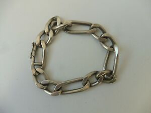 【貨物輸送無料】宝飾品・付属物 マッシブオールドブレスレットシルバーグラムmassif, vieux bracelet, 835 argent, 40,7gramm