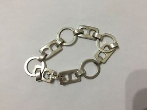 【貨物輸送無料】宝飾品・佩び物 アルジェントヴィンテージシルバーブラチャレブラチャレットbracciale braccialetto インチ argento 800 vintage silver