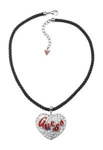 【貨物輸送無料】宝飾品・佩び物 ゲスハートウーマンズカラーファブリックguess collier pour femme c?ur ubn71221 tissu