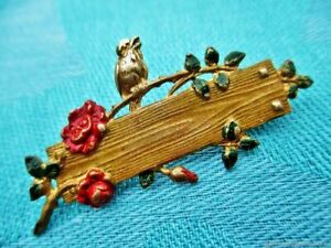 【貨物輸送無料】宝飾品・佩び物 オールドバードライトンブロブロアールヌーボーフランスブローチbroche ancienne oiseau laiton art nouveau france antique  brooch oiseau brass ar