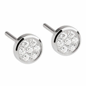 【貨物輸送無料】宝飾品・付属品 エルンストデザインイヤリングイノックスジルコングージョンernstes design boucles doreilles e455wh inox prise zircon goujon
