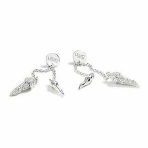 【貨物輸送無料】宝飾品・佩び物 イヤリングジョーラグジュアリーシルバーboucles doreilles femme liu jo luxury  lj275 925 dargent