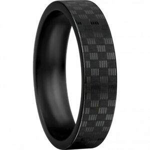 【貨物輸送無料】宝飾品・佩び物 ベーリングスタッキングセラミックスアスペクトブラックカーボンbering anneau empilement ceramique aspect carbone noir large symphonie arctique
