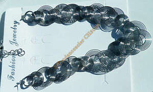 【貨物輸送無料】宝飾品・付属品 チェインツールドクーコリアースパイラルchaine tour de cou collier 28 spirales acier inoxydable
