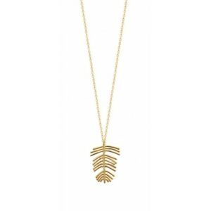 【貨物輸送無料】宝飾品・佩び物 メッキチゼルペンダントネックレスcollier en plaque or pendentif plume de paon ciselee