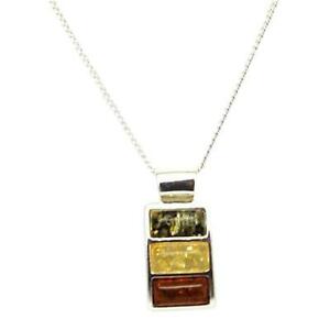 【貨物輸送無料】宝飾品・付属品 オリビアコレクションシルバースターリングアンバーペンダントチェーンthe olivia collection argent sterling geometrique ambre pendentif avec chaine