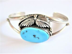 【貨物輸送無料】宝飾品・付属品 シルバーブレスレットターコイズbracelet argent 925 turquoise, 19,63 g