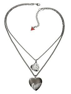 【貨物輸送無料】宝飾品・付属品 色つや色つやguess collier  collier ubn81040 anthracite