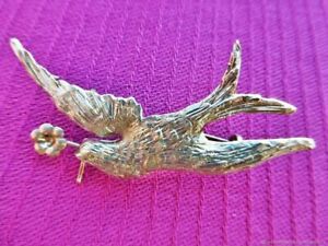【送料無料】ジュエリー・アクセサリー シルバーブローチアールヌーボーフランスアンティークブローチフラムルヴェbroche ancienne argentee flamant art nouveau france antique brooch flamant silve