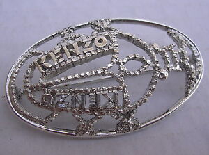 【貨物輸送無料】宝飾品・佩び物 ケンゾーアンティークコレクションブローチbroche kenzo anciennne de collection