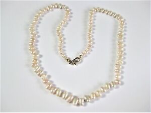 【貨物輸送無料】宝飾品・付属品 ゴールドヴェルシュルネックレスperles pour collier avec goldverschlus 585, 19,24 g