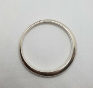 【貨物輸送無料】宝飾品・付属品 モダニズムシルバーリジッドブレスレットbracelet rigide moderniste en argent jonc refm745