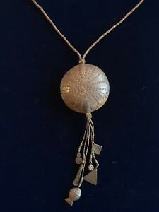 【貨物輸送無料】宝飾品・付属品 ヴィンテージヴィンテージソリッドシルバージャンパーネックレスcollier sautoir ethnique en argent massif vintage refm205