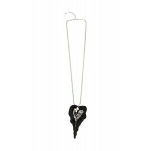 【貨物輸送無料】宝飾品・付属品 コリアークワールクーロエリサカヴァレッティcollier cuir coeur nero elisa cavaletti ecw180507311