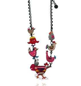 【送料無料】ジュエリー・アクセサリー ジュエリーヘンネックレスピンクピンクフェザーロリロタlol bijoux collier poule rose rouge plume rose lolilota 14,585円