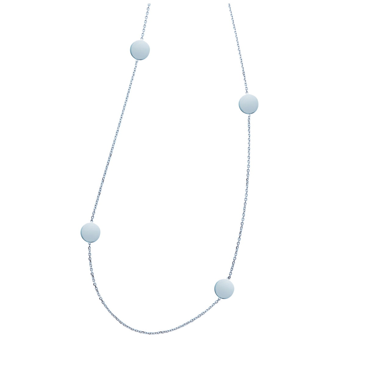 【貨物輸送無料】宝飾品・付属品 リリーズトレジャーシルバーシルバーネックレスles tresors de lily [k3710]  collier argent choregraphie argente  80 糎 1