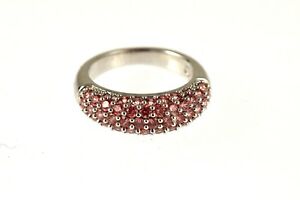 【貨物輸送無料】宝飾品・付属品 スワロフスキーマエバサーモンピンクリングサイズswarovski maeva salmon pink ring  size 55 1062718
