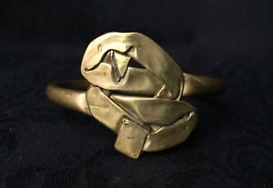 【貨物輸送無料】宝飾品・付属品 ブレスレットエントレラッセワークbracelet jonc decor entrelasse travail orfeverie 1950 couleur cuivre e84
