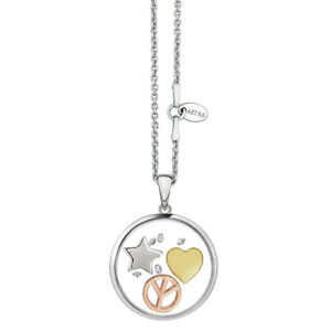 【貨物輸送無料】宝飾品・付属物 アストラジュエリーピースネックレスastra bijoux collier pour femme paix from within pa5246cz
