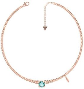 【貨物輸送無料】宝飾品・付属物 ゲスジュエリーレディースチェーンスチールステンレスロゼguess bijoux dameschaine acier inox or rose femme luxe ubn20060