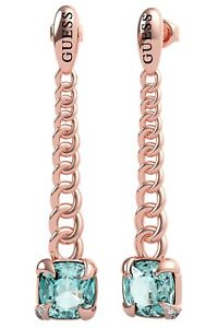 【貨物輸送無料】宝飾品・付属物 ゲスジュエリーイヤリングイヤリングスチールステンレススチールロゼguess bijoux boucles doreilles femme luxe acier inox or rose ube20061