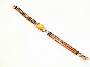 【貨物輸送無料】宝飾品・佩び物 シルバーブレスレットアンバーハニーバタースコッチbracelet en argent 925 avec miel ambre , butterscotch