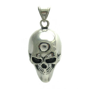 【送料無料】ジュエリー・アクセサリー pendentif argent massif 925 pe000914 grande tete de mort