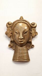【送料無料】ジュエリー・アクセサリー ジュエリーブローチbroche en bronze 1920 femme aux bijoux|hokushin