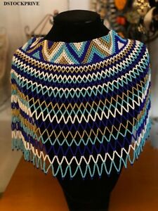 【貨物輸送無料】宝飾品・付属物 アフリカマサイジュエルネックレスcollier bijou traditionnel africain massai en perle fait main artisanalement