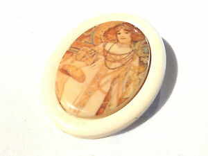【貨物輸送無料】宝飾品・付属物 ジュエルロドイドベークライトブローチbijou rhodoid  bakelite broche camee brooch