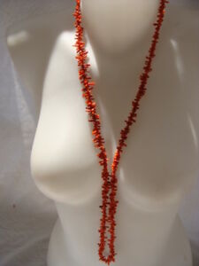 【送料無料】ジュエリー・アクセサリー サンゴネックレスancien collier corail