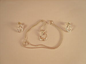 【貨物輸送無料】宝飾品・付属物 アルジェントコラーナエオレッキーニアドルメントparure インチ argento 925 collana e orecchini