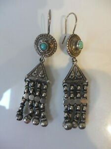 【送料無料】ジュエリー・アクセサリー イヤリングイヤリングターコイズシルバーbelle,vieux boucles doreilles,boucles doreilles ,925 argent avec turquoises|hokushin