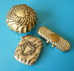 【送料無料】ジュエリー・アクセサリー ジャンジェンスティルボックスジュエリーロットエクリンナップantique ancient jugendstil boxes jewelry xix  lot anciens ecrins boites nap iii