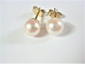 【送料無料】ジュエリー・アクセサリー ゴールドイヤリングパールboucles doreilles or 585 avec perle , 1,44 g|hokushin
