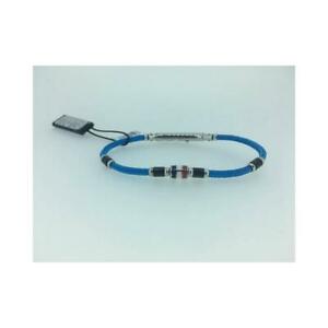 【送料無料】ジュエリー・アクセサリー ブラッチャレザンカンウオモアッチャイオアズーロbracciale zancan uomo exb516az acciaio azzurro