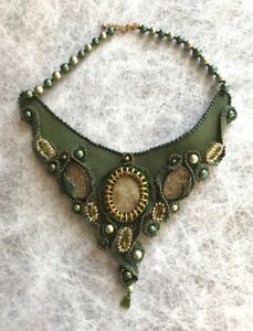【送料無料】ジュエリー・アクセサリー レザーコリアージュエリーネックレスa la main en cuir collier collier bijoux