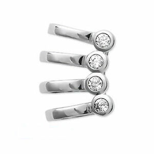 【送料無料】ジュエリー・アクセサリー ロディドアージェントジルコニウムオキシデスリングbague doreille en argent rhodie et oxydes de zirconium neuf