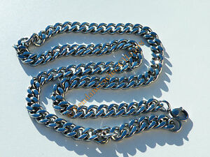 【送料無料】ジュエリー・アクセサリー チェーンネックレスシルバーピュアスチールグルメメイルchaine collier 60 cm argente pur acier 100 inoxydable maille gourmette 9 mm
