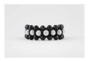 【貨物輸送無料】宝飾品・付属物 ロイヤルブラックホワイトブレスレットroyal noir white bracelets