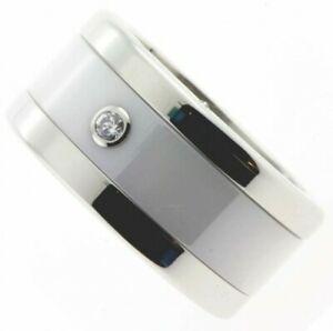 ジュエリー・アクセサリー ベーリングジュエリーリングシンフォニーコレクションスチールセラミックbering bijoux femmes anneau arctic symphony collection asc1 acier ceramic gr56
