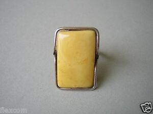 【貨物輸送無料】宝飾品・添え物 シルバーリングバタースコッチネイチャーアンバーウーマンズヘッドブランドサイズ925 bague argent butterscotch nature ambre tete de femme marque taille 605,3 g