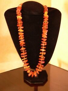 【送料無料】ジュエリー・アクセサリー グラムネックレスjoli collier en ambre veritable de 45,50 g
