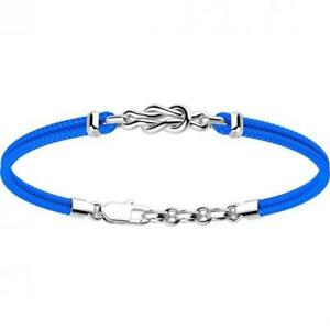 【送料無料】ジュエリー・アクセサリー ブラッチャレザンカンウオモアルジェントアズーロbracciale zancan uomo exb673az argento azzurro